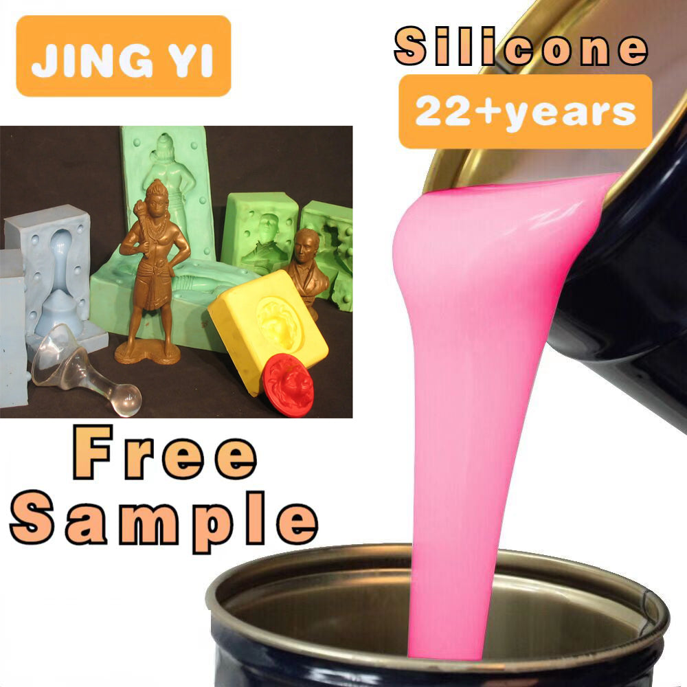 Free Sample Silicone Rubber RTV 2 for Epoxy Resin Craft Mold Liquid Silicone Rubber for Mold Making