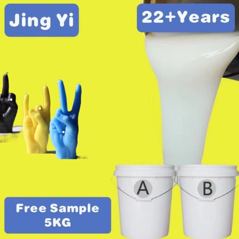 Free Sample Silicon Mold Making RTV 2 Casting Concrete Product Liquid Silicone Rubber for Molds