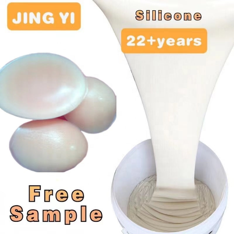 New Trending Products Soft Silicone Breast Pads Skin Color Liquid Silicone Products Food Grade Human Body Mold Silicone Rub