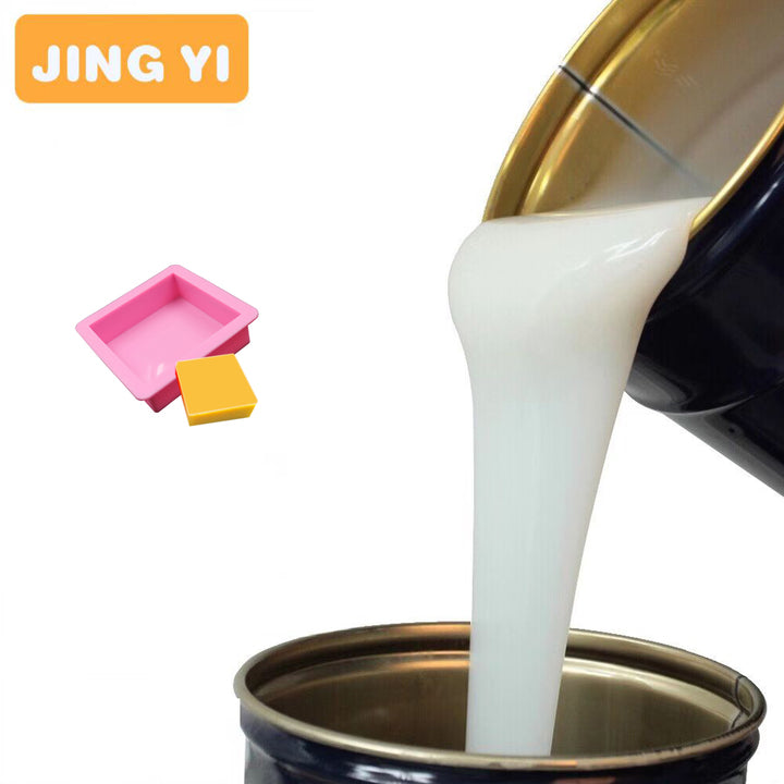 Free Sample 20 Shore a Soft clear Silicone Rubber RTV2 Liquid Silicone for Casting Cake Mold ,sugar Mold