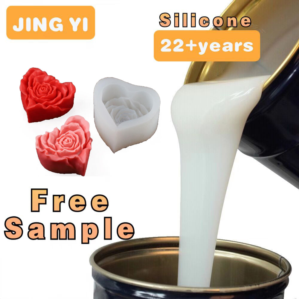 Factory Direct Sale Food Grade Silicone for Rose Heart Shaped Chocolate Mold DIY Cake Candy Jelly Baking Mold Silicone Rubber