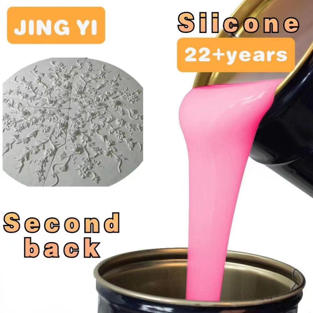 High-Quality Materials Versatile Liquid Silicone Rubber for Concrete, Gypsum, and Plaster Molds - Silicone Rubber for Molds
