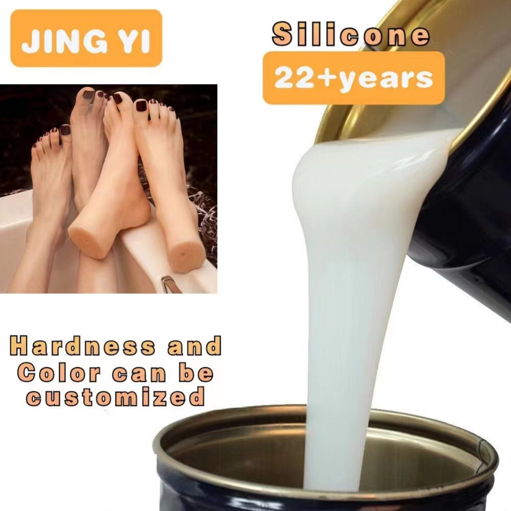 Factory Direct Production Transparent Rtv Silicon Rubber for Human Body Silicone Prosthetics Liquid Platinum Silicone Rubber