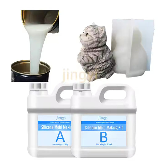 Low Shrinkage Liquid Silicone Rubber for Molding Stone Cement Plaster Statues Clay Concrete Molds Making