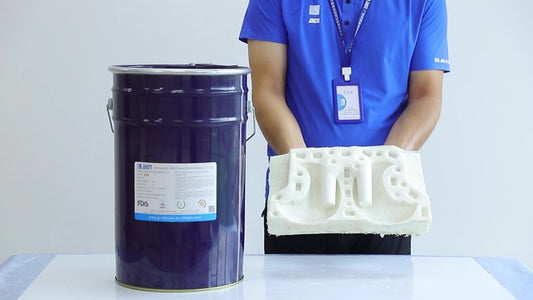 Ayakkabı tabanı kalıp yapımı için RTV-2 sıvı silikon kauçuk, el işi prototipler, yüksek elastikiyet ve hızlı kürleme